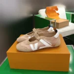 Louis Vuitton LV Women Sneakerina Mary Jane-Beige 1AJP00