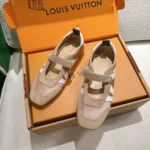 Louis Vuitton LV Women Sneakerina Mary Jane-Beige 1AJP00
