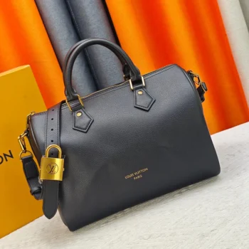 Louis Vuitton LV Women Speedy Soft 30-Black M24891