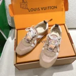 Louis Vuitton Women LV Sneakerina-Beige 1AJMI1