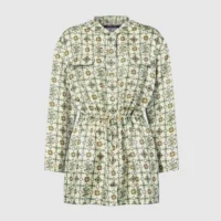 Louis Vuitton Women Nouveau Monogram Shirt Dress 1AJHV3