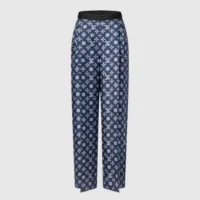 Louis Vuitton Women Nouveau Monogram Tailored Wide-Leg Pants 1AJGYB