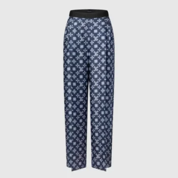 Louis Vuitton Women Nouveau Monogram Tailored Wide-Leg Pants 1AJGYB