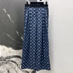 Louis Vuitton Women Nouveau Monogram Tailored Wide-Leg Pants 1AJGYB