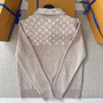 Louis Vuitton Women Ribbed Wool Half-Zip Pullover 1AJBWH