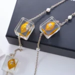 Chanel Women Long Necklace Metal Resin & Glass Pearls-ABH001B23039