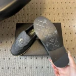 Chanel Women Moccasins Cotton-Black G47119B2336294305