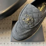 Chanel Women Moccasins Cotton-Black G47119B2336294305