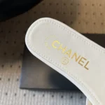 Chanel Women Mules Cotton-Beige G47117B23362U7119