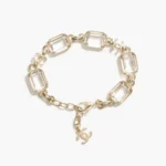 Chanel Women Necklace Metal & Strass Golden & Crystal ABH252