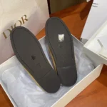 Dior Women Boy Mule Beige Suede Goatskin KDB922SKU