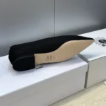 Dior Women J'Adior Ballet Flat Black Technical Fabric KCF156NVA