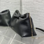 Dior Women Medium Dior Bow Bag Black Lambskin M0714OUQO