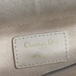 Dior Women Mini Lady D-Joy Bag Rose Soupir Cannage Lambskin M0636OUQA