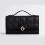 Dior Women My Dior Mini Bag Black Cannage Lambskin S0984OUQA