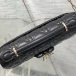 Dior Women My Dior Mini Bag Black Cannage Lambskin S0984OUQA