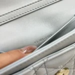 Dior Women My Dior Mini Bag Cloud Blue Cannage Lambskin S0980ONMJ