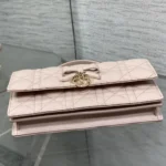 Dior Women My Dior Mini Bag Rose Soupir Cannage Lambskin S0984OUQA