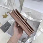 Dior Women My Dior Mini Bag Rose des Vents Cannage Lambskin S0980ONMJ