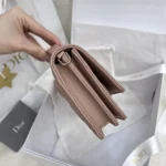 Dior Women My Dior Mini Bag Rose des Vents Cannage Lambskin S0980ONMJ