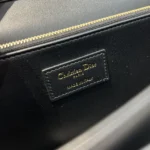 Dior Women My Dior Top Handle Bag Black Cannage Lambskin M0997ONGE