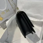 Dior Women My Dior Top Handle Bag Black Cannage Lambskin M0997ONGE