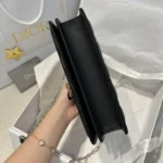 Dior Women My Dior Top Handle Bag Black Cannage Lambskin M0997ONGE