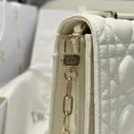 Dior Women My Dior Top Handle Bag Latte Cannage Lambskin M0997ONGE