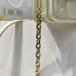 Dior Women My Dior Top Handle Bag Latte Cannage Lambskin M0997ONGE