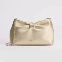 Dior Women Or Small Dior Bow Bag Mekong Laminated Lambskin M0715OUJW