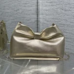 Dior Women Or Small Dior Bow Bag Mekong Laminated Lambskin M0715OUJW
