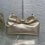 Dior Women Or Small Dior Bow Bag Mekong Laminated Lambskin M0715OUJW