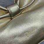 Dior Women Or Small Dior Bow Bag Mekong Laminated Lambskin M0715OUJW