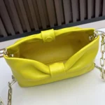 Dior Women Small Dior Bow Bag Buttercup Lambskin M0715OUQO