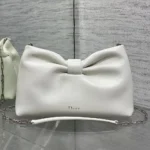 Dior Women Small Dior Bow Bag Latte Lambskin M0715PUQO