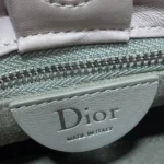 Dior Women Small Dior Bow Bag Rose Songe lambskin M0715PUQO