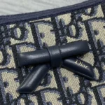 Dior Women Small Shopping Bag Blue Dior Oblique Jacquard M1410OTZQ