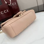 Gucci Women GG Marmont Medium Shoulder Bag-Pink 837267AAE38