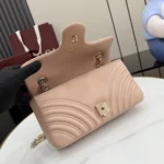 Gucci Women GG Marmont Medium Shoulder Bag-Pink 837267AAE38