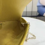 Gucci Women GG Marmont Mini Bag-Yellow 841290AAGJE
