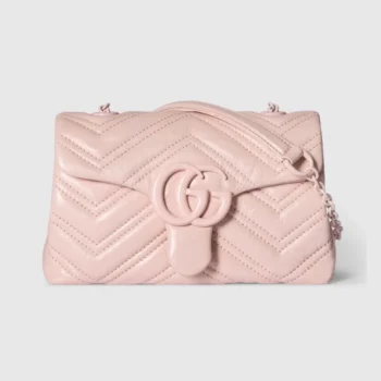 Gucci Women GG Marmont Mini Shoulder Bag-Pink ‎856368AAFS1