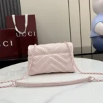 Gucci Women GG Marmont Mini Shoulder Bag-Pink ‎856368AAFS1