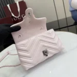 Gucci Women GG Marmont Mini Shoulder Bag-Pink ‎856368AAFS1