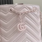 Gucci Women GG Marmont Nano Bucket Bag-Pink‎ 856404AAFS1