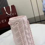 Gucci Women GG Marmont Nano Bucket Bag-Pink‎ 856404AAFS1