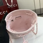 Gucci Women GG Marmont Nano Bucket Bag-Pink‎ 856404AAFS1