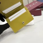 Gucci Women GG Marmont Small Wallet-Yellow ‎466492AAGJE