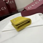 Gucci Women GG Marmont Small Wallet-Yellow ‎466492AAGJE