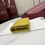 Gucci Women GG Marmont Small Wallet-Yellow ‎466492AAGJE