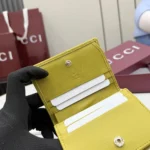 Gucci Women GG Marmont Small Wallet-Yellow ‎466492AAGJE